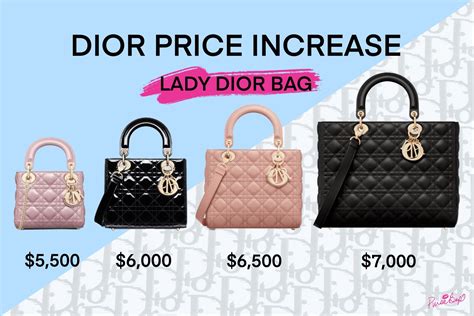 lady dior bag price australia|lady dior euro price.